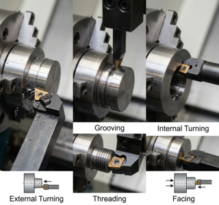 CNC Turning Tools and Their Functions